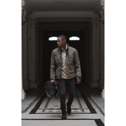 ΜΠΟΥΦΑΝ REV'IT TRENCH 2 GORETEX ΜΑΥΡΟ / OLIVE