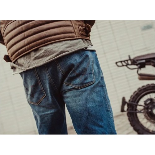 ΠΑΝΤΕΛΟΝΙ ΤΖΙΝ ΑΝΔΡΙΚΟ REV'IT CARLIN SK JEANS ΜΠΛΕ