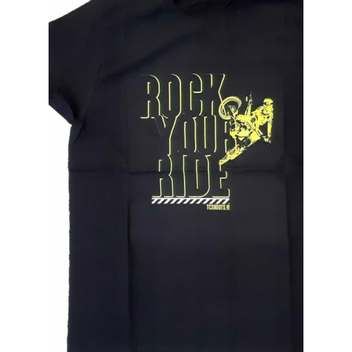 ΜΠΛΟΥΖΑ ΑΝΔΡΙΚΗ TCX ROCK YOUR RIDE ΜΑΥΡΗ