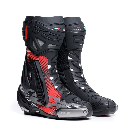 ΜΠΟΤΕΣ TCX RT-RACE PRO AIR ΜΑΥΡΕΣ/ΚΟΚΚΙΝΕΣ/ΑΣΠΡΕΣ