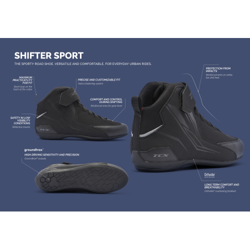 ΜΠΟΤΑΚΙΑ TCX SHIFTER SPORT ΜΑΥΡΑ